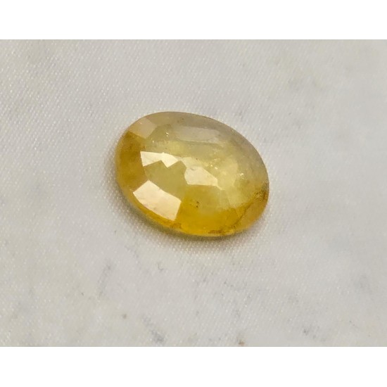 Bankok Pukhraj Stone – Natural Certified Yellow Sapphire
